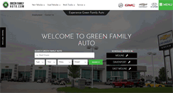 Desktop Screenshot of greenfamilyauto.com